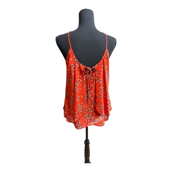 Collective Concepts halter top in red with a polka dot pattern. - Picture 5 of 5